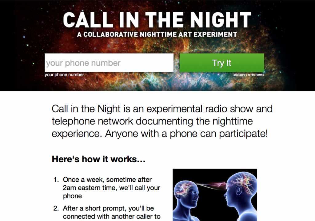 Thumbnail photo: Call in the Night