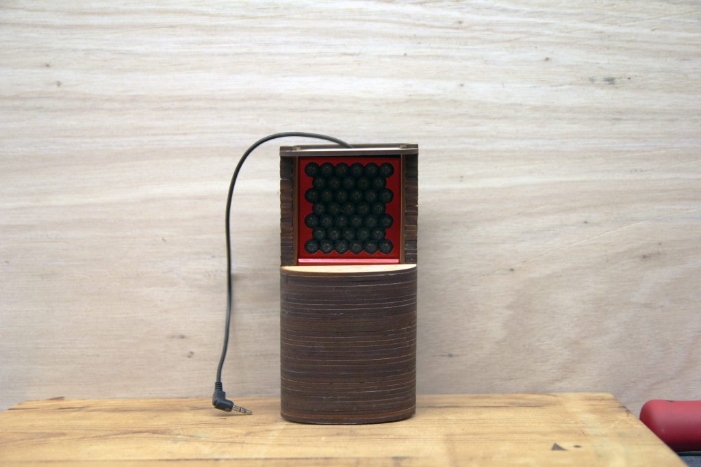 Thumbnail photo: The Gastromancer : A Portable Sound Projector