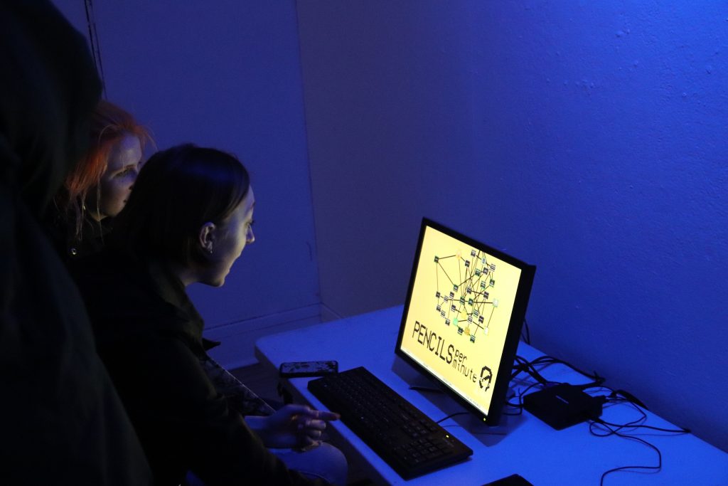 Exhibition of interactive games