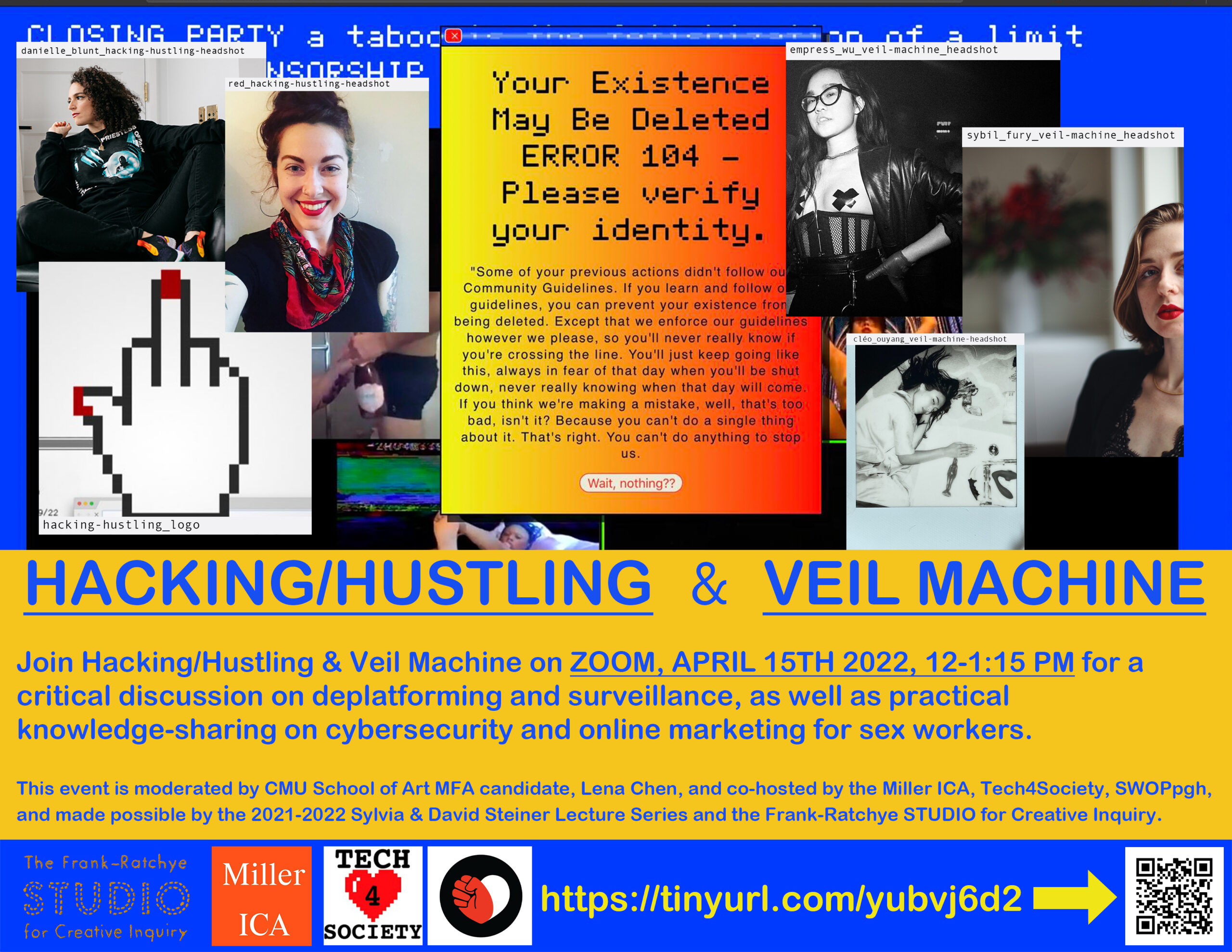 Thumbnail: Hacking/Hustling & Veil Machine