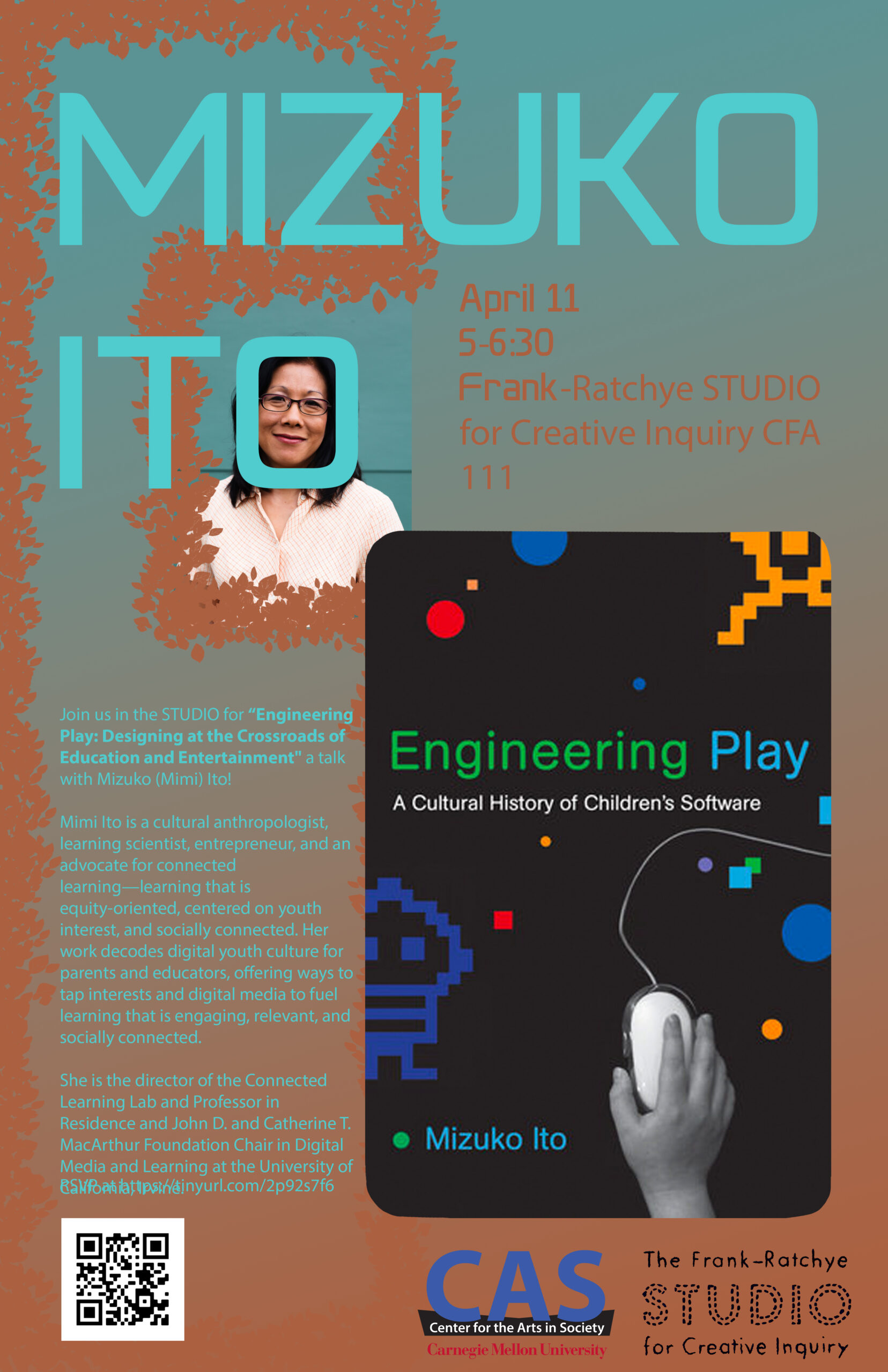 Thumbnail: Mizuko (Mimi) Ito “Engineering Play: Designing at the Crossroads of Education and Entertainment”
