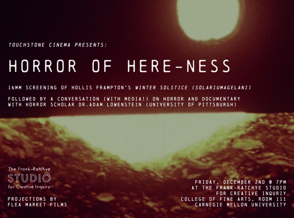 Thumbnail: Touchstone Cinema Presents: Horror of Hereness