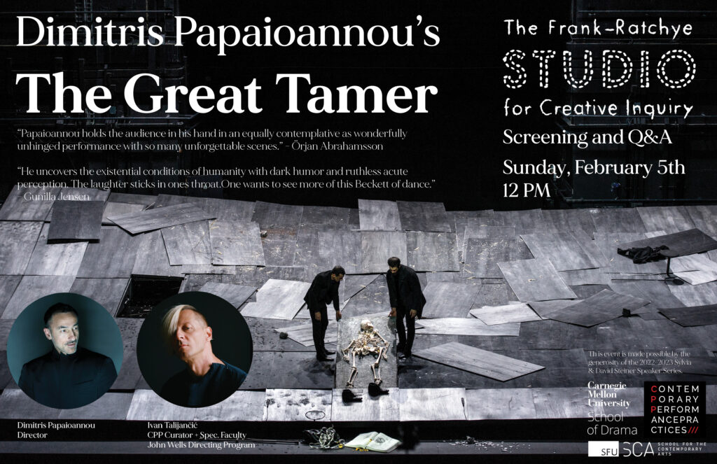 Thumbnail: Dimitris Papaioannou’s “The Great Tamer”