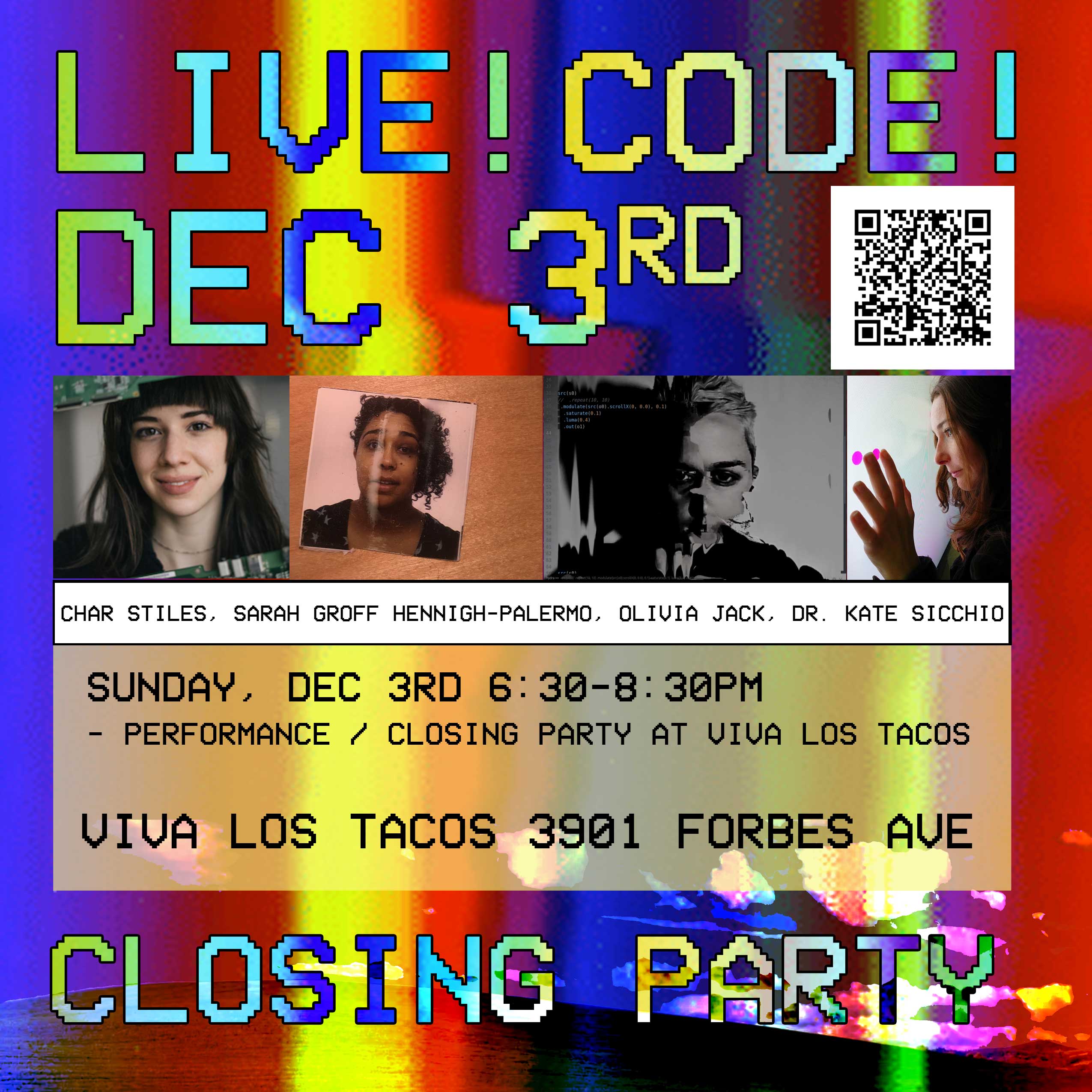 Thumbnail: LIVE! CODE! Public Performance at Viva Los Tacos!