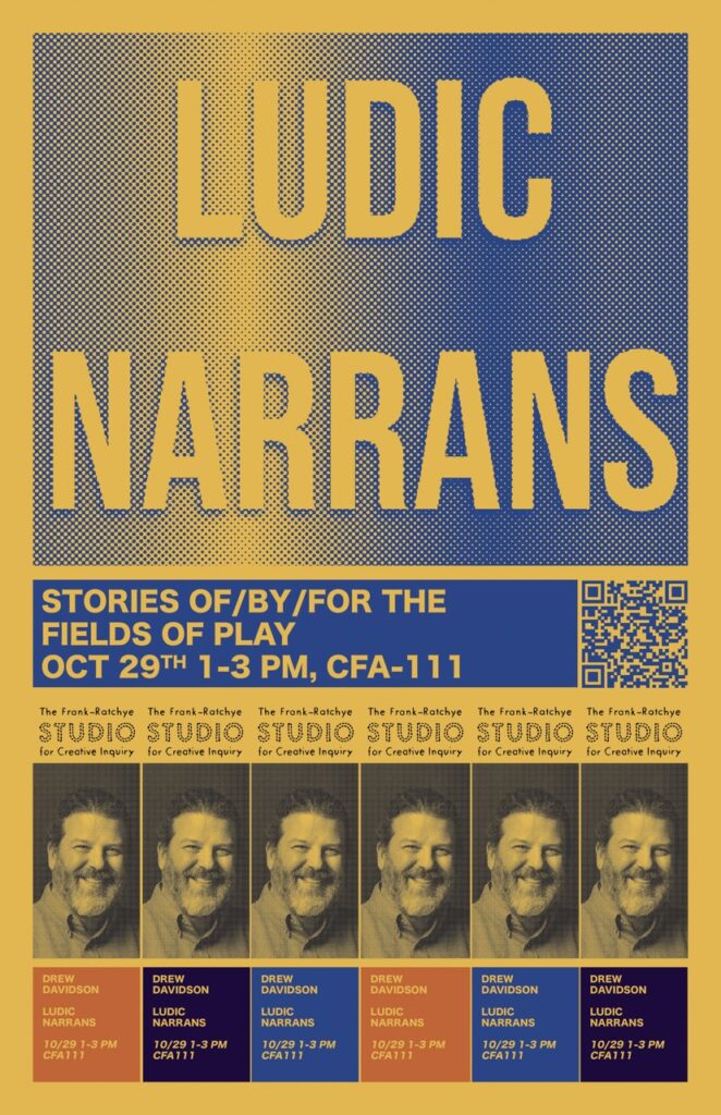 Thumbnail: Ludic Narrans:  Stories of/by/for the Fields of Play