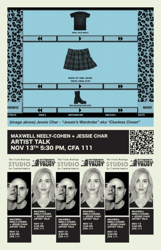 Thumbnail: Maxwell Neely-Cohen and Jessie Char Artist Talk