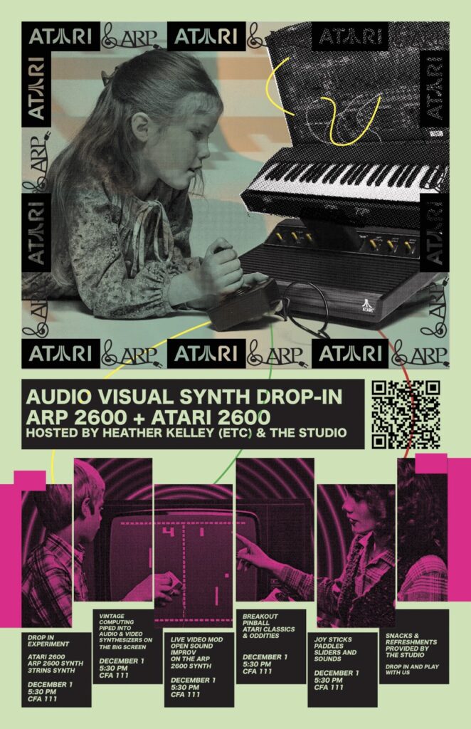 Thumbnail: AUDIO VISUAL SYNTH DROP-IN: ATARI 2600 + ARP 2600