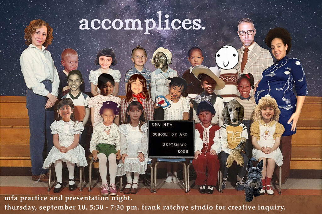 Thumbnail: Accomplices: 2026 MFA Practice and Presentation Night