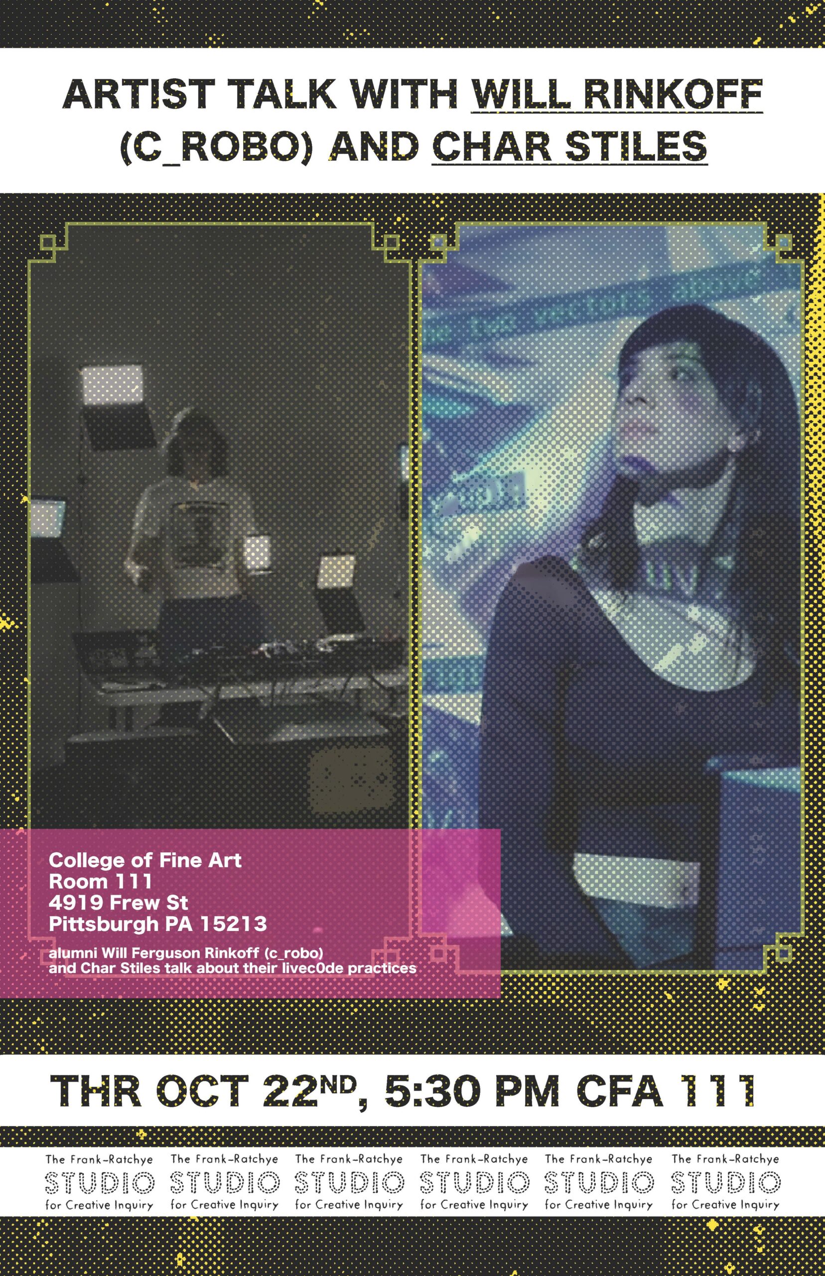 Thumbnail: Will Rinkoff (C_Robo) + Char Stiles: Artist Talk