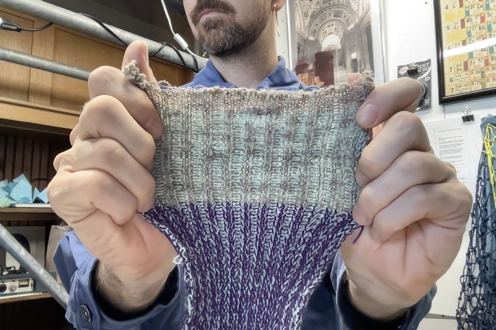 Thumbnail: Dubied Hand Knitting Machine for Non-Humans